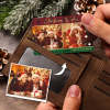 Custom Multi Photo Wallet Insert Card Christmas Wishes Card