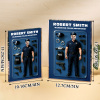 Personalized 3D Effect Police Officer Action Figure Pack Packaging Custom Acrylic Block Plaque Gift For Police Officers