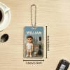3D Effect Action Figure Pack Packaging Toy Box Style Art Gift Personalized Acrylic Car Hanger Gift for Dad Father's Day Gift