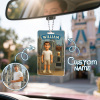 Fully Body Customizable 3D Effect Action Figure Pack Packaging Toy Box Style Art Gift Personalized Acrylic Car Hanger Gift for Him