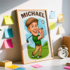 Custom Funny Portrait, Personalized Portrait Toy Art, Custom Action Figure
