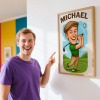 Custom Funny Portrait, Personalized Portrait Toy Art, Custom Action Figure