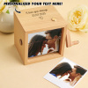 Custom Photo Flipbook Frame Animation Machine Mechanical Hand-cranked Flipbook Box with Light Black Walnut Christmas Gifts - Photowatch