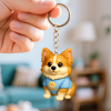 Custom 3D Keychain Figure from Your Photo Personalized Mini Doll Gift Idea