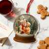 Personalized Cartoon Christmas Snow Globe Ornament Best Christmas Gift for Family, Couple, Lover - Photowatch