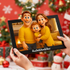 Custom Portrait Cartoon Frame｜Unique Illustration from Your Photo｜Ideal Gift for Couples, Family & Friends