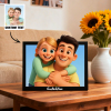 Custom Portrait Cartoon Frame｜Unique Illustration from Your Photo｜Ideal Gift for Couples, Family & Friends