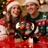 Customized Christmas Couple Cartoon Light｜Heart & Cupid Arrow Design with Personalized Names｜Romantic Holiday Gift