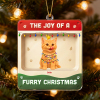 Custom Cartoon Pet Christmas Ornament | Personalized Name & Pet Design | Holiday Tree Decoration