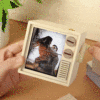 Custom Photo Flipbook Frame Animation Machine Mechanical Hand-cranked Flipbook Box with Light Black Walnut Christmas Gifts - Photowatch