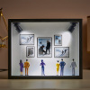 Museum of Us Frame Valentines Gifts Custom Photo Mini Art Gallery Frame Unique and Meaningful Gift for Her or Him