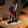 Custom Lightsaber Galactic Hero Couple Photo Acrylic Plaque Funny Gifts for Lover - Photowatch