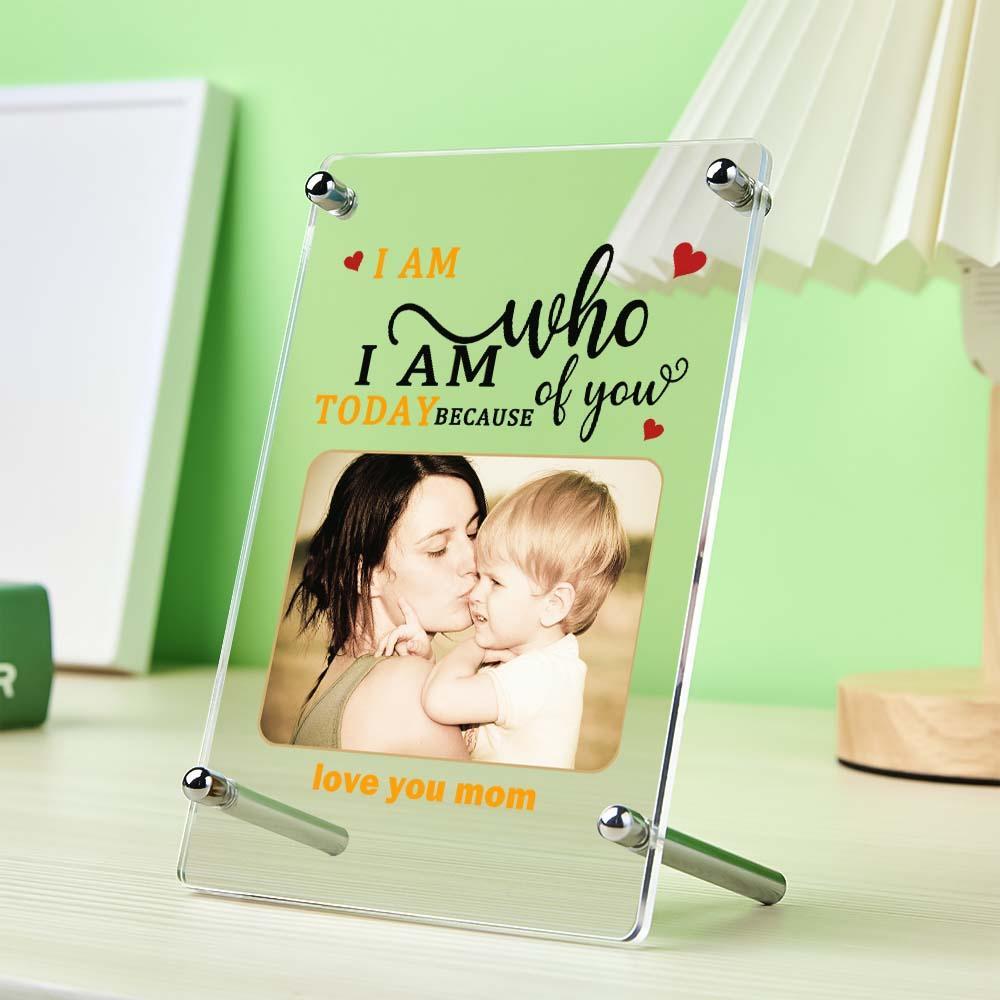 Mother's Day Gift Custom Photo Keychian/Plaque/Night Light For Mom - photowatch