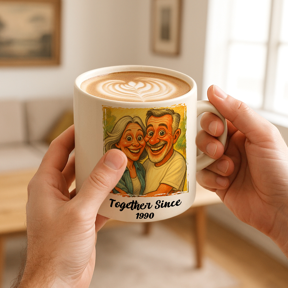 Custom Photo Mug Personalized Anniversary Wedding Gifts For Husband And Wife, Him And Her-I'm Yours No Returns Or Refunds