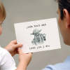 Funny Father's Day Card Star Wars Card Yoda Best Dad Card for Husband