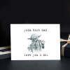 Funny Father's Day Card Star Wars Card Yoda Best Dad Card for Husband - photowatch