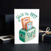 Fathers Day Card Dad Birthday Card Best Pop Card for Dad Father Birthday Card - photowatch