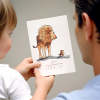 Father's Day Card Lion Father's Day Card Greeting Card for Dad - photowatch
