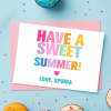 Have A Sweet Summer Card Teacher Appreciation Gift End Of School Year Gift - Myphotomugs