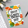 Happy Boss's Day Card Boss Appreciation Card Bosses Day Card For Him - Myphotomugs