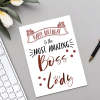 Boss's Day Card for Him Boss Birthday Card Greeting Card for Boss - Myphotomugs