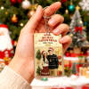 Personalized Christmas Action Figure Keychain, A Heartwarming Holiday Keepsake, Best Christmas Gift for Husband, Wife, Family, Mum, Dad - Photowatch