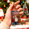 Custom Christmas Couple Action Figure Keychain, A Heartwarming Holiday Keepsake, Best Christmas Gift for Him - Photowatch