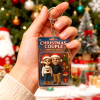 Custom Christmas Couple Action Figure Keychain, A Heartwarming Holiday Keepsake, Best Christmas Gift for Him - Photowatch