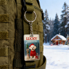 Personalized Squatting Pet Dog Keychain A Heartwarming Holiday Keepsake Unique Gift for Dog Lovers - Photowatch