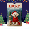 Personalized Squatting Pet Dog Keychain A Heartwarming Holiday Keepsake Unique Gift for Dog Lovers - Photowatch