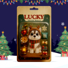 Personalized Squatting Pet Dog Keychain A Heartwarming Holiday Keepsake Unique Gift for Dog Lovers - Photowatch