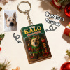 Personalized Standing Pet Dog Keychain A Heartwarming Holiday Keepsake Unique Gift for Dog Lovers - Photowatch