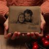 Custom Photo Engraved Wallet Short Wallet For Him