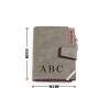 Personalized Photo Men's Foldable Leather Wallet with Text Father's Day Birthday Gift for Him - photowatch