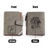 Personalized Photo Men's Foldable Leather Wallet with Text Father's Day Birthday Gift for Him - photowatch