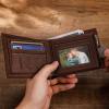 Photo Engraved Wallet Fun Gifts For New Dads From Wife - firstfathersdaygifts