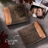 Custom Photo Engraved Wallet  Shadow Leather Simple Gifts - CustomPhotoWallet