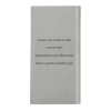 Women's Custom Engraved Photo Wallet Grey Leather