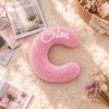 Personalized Letter Pillow Custom Name Initial Alphabet Throw Pillow Birthday Gift for Kids Home Decor Gift Housewarming Gift - Photowatch