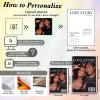 Personalized LOVE STORY Magazine for Couples on Valentine's Day - Photowatch