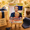Custom Anime Style Trainer Card – Personalized Photo Keepsake, Special Father’s Day Gift for Dad