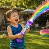 Rainbow Water Spray Blaster🌈 Fun Outdoor Stress Relief & Social Play Water Blaster Turn Every Backyard Into a Rainbow Light Show