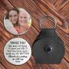 Bonus Dad, Better Life Thanks Keychain - Personalized Custom Pocket Hug