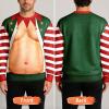 Funny Christmas Gift For Couples - Personalized Naughty Matching Unisex Ugly Sweater