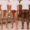 Funny Elephant Thongs Reindeer Briefs For Husband Boyfriend - Personalized Casual Shorts