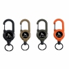 3 In 1 new multifunctional Retractable Pull Reel Carabiner Keychain, Strong Steel Wire Rope Buckle,Outdoor Sport Keychain Tool keychain accessories - Photowatch