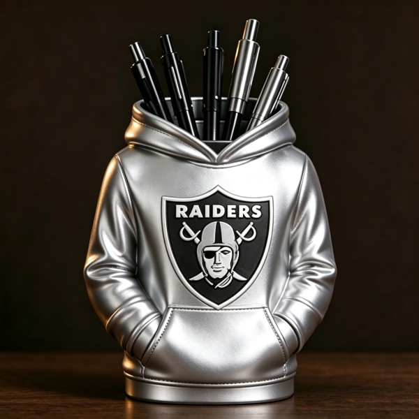 3D Printed Football Hoodie Pen Holder | Team Desk Organizer