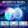 Upgraded Rechargeable RGB Pool Light with Remote Control & IP68 Waterproof, Color Changing Magnetic Pool Lights for Swimming Pool, Hot Tub, Fountain & Pond