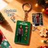 Fully Body Custom Action Figure Pack Packaging Toy Box Style Art Gift Personalized Acrylic Keychain Best Christmas Gift for Him