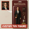 Custom Action Figure Pack Packaging Toy Box Style Art Gift Personalized Flat Print Acrylic Keychain Gift for Mom